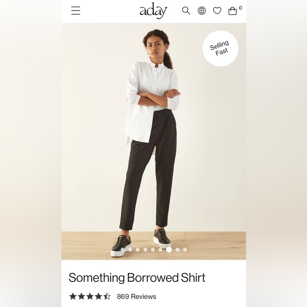 Aday something borrowed shirt size XS in GRAY